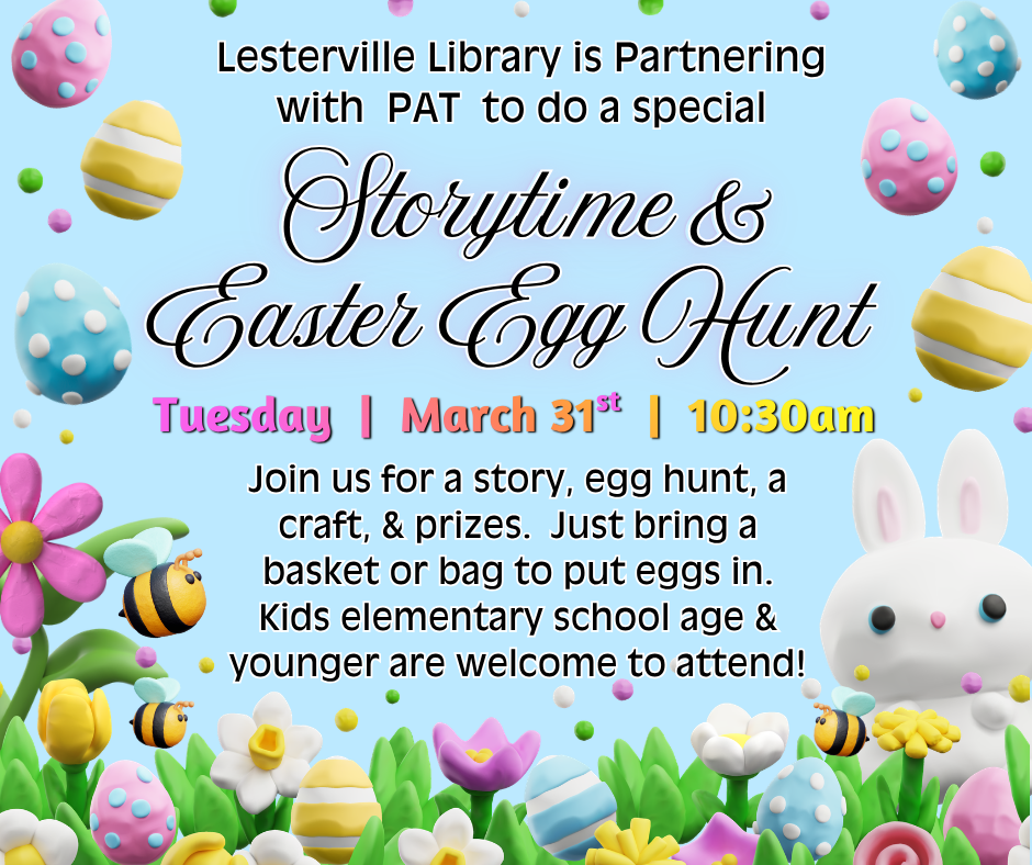 Lesterville Library is Partnering with PAT to do a special.png